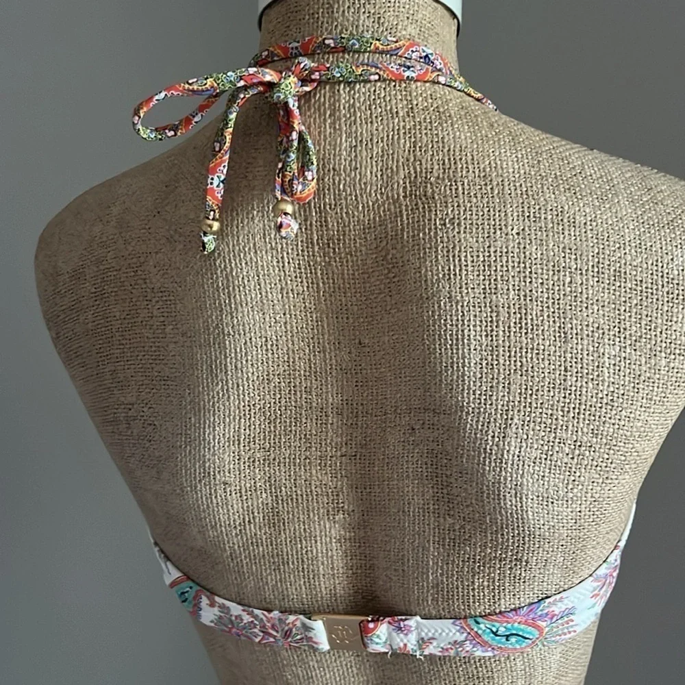 Nanette Lepore Gypsy Vixen Queen Bikini Top Large NWOT